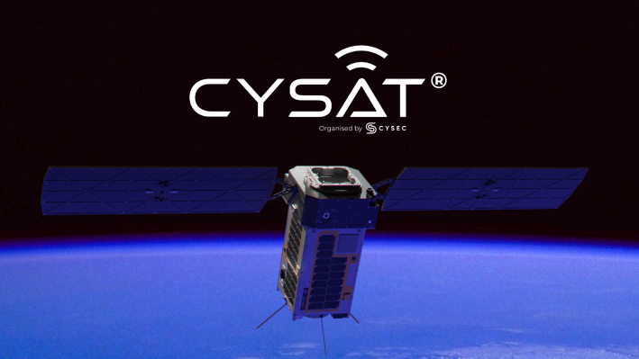 CYSAT Europe event graphic with Zendir platform behind