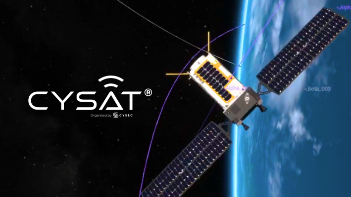 ZenSat next to CYSAT logo